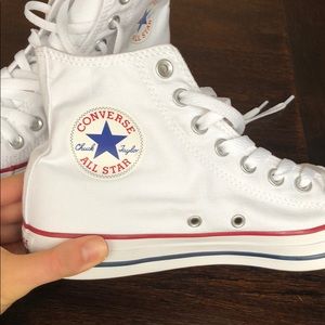 Converse High Tops- White